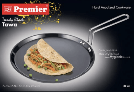 Premier Hard Anodised Trendy Black Tawa Supreme 30cm - Image 3